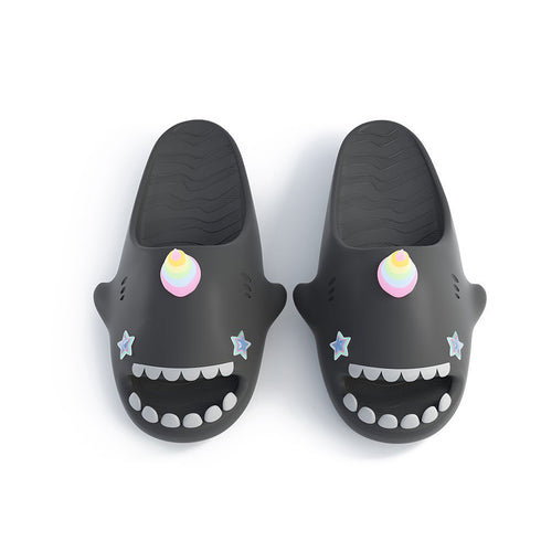 Sharkicks Pro - Unicornio, Ojos de Estrella Azul
